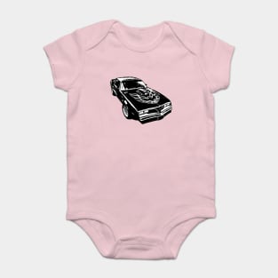 1978 Trans am B&W Baby Bodysuit